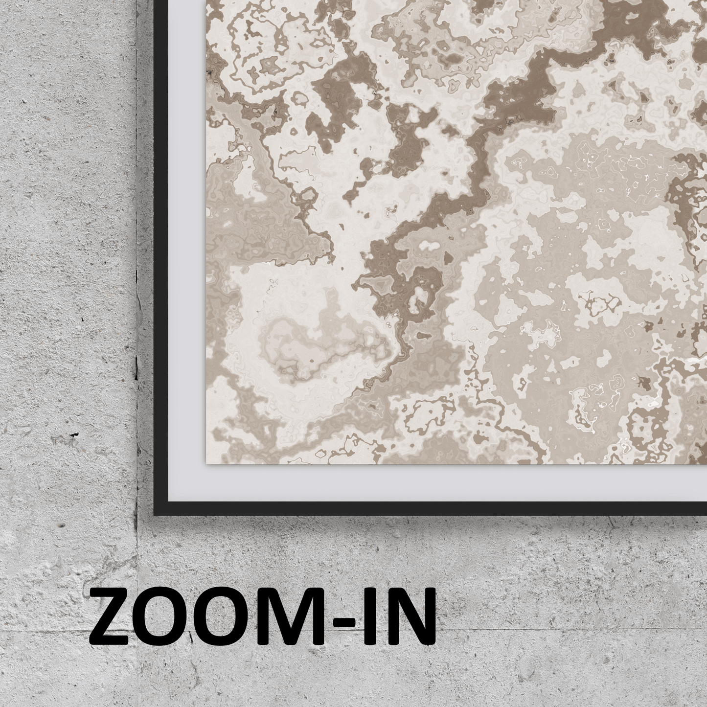 Brown Land Wall Art - ARTAX GALLERY