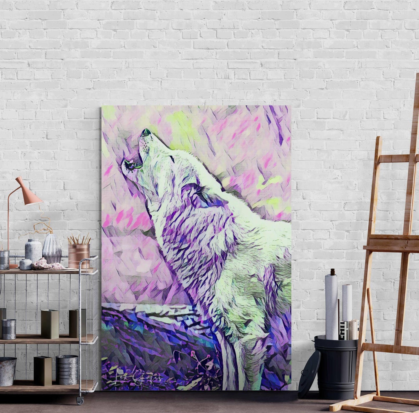 The She-Wolf Wall Art - ARTAX GALLERY