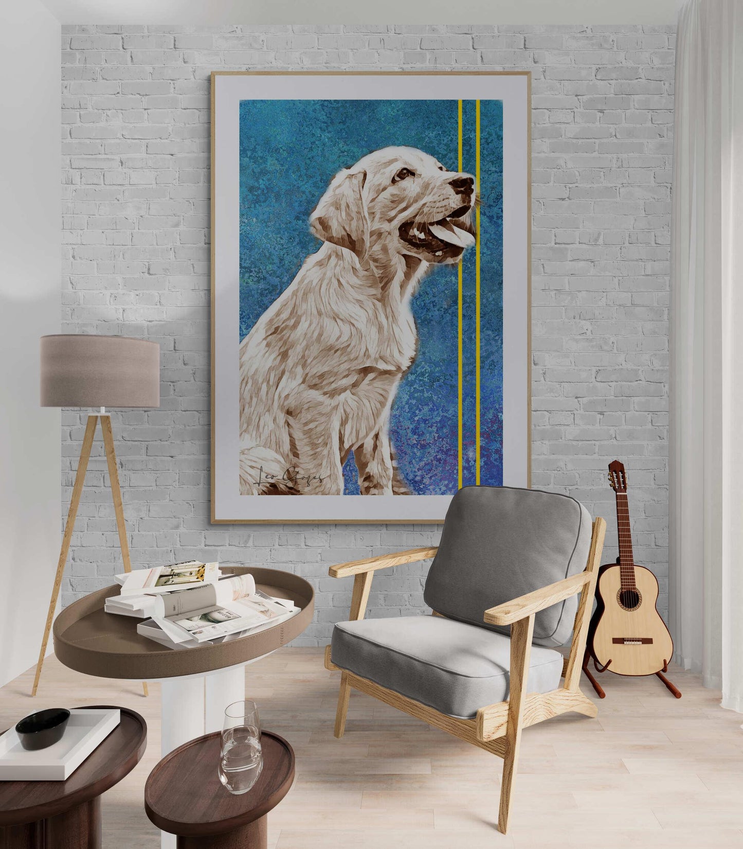 Golden Retriever Puppy Wall Art - ARTAX GALLERY