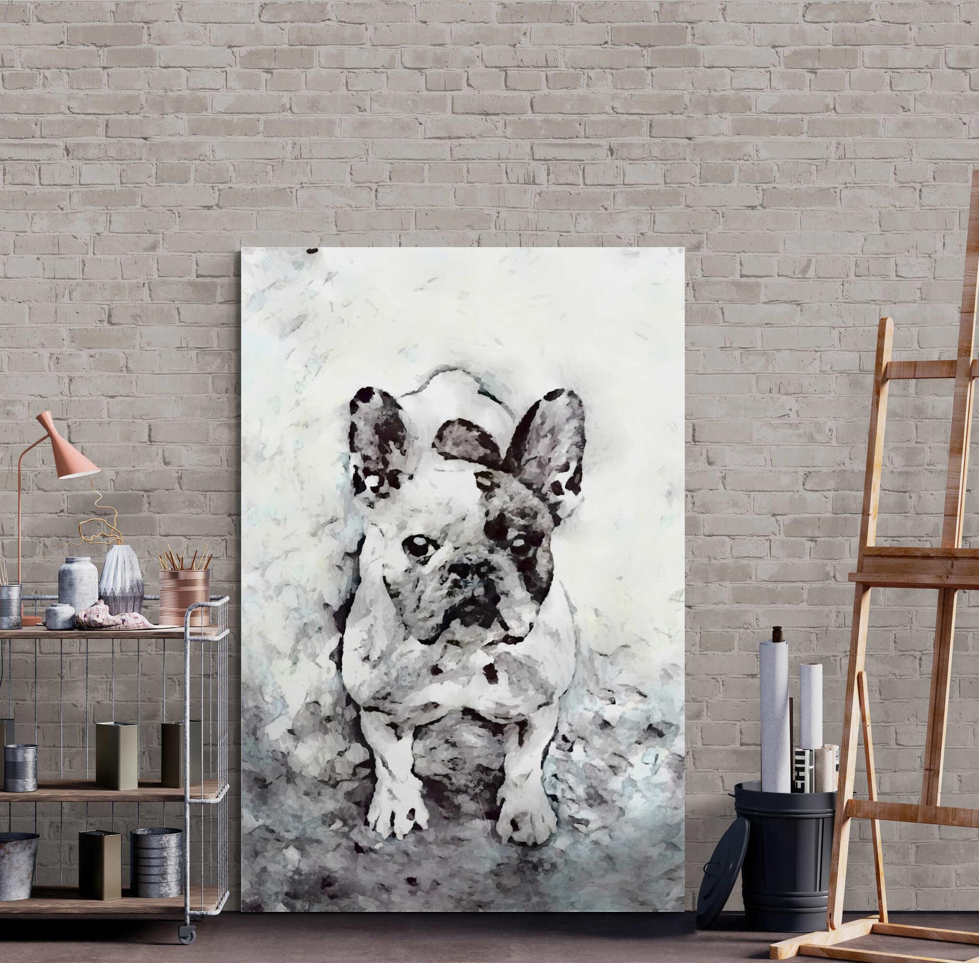 French Bulldog Wall Art - ARTAX GALLERY
