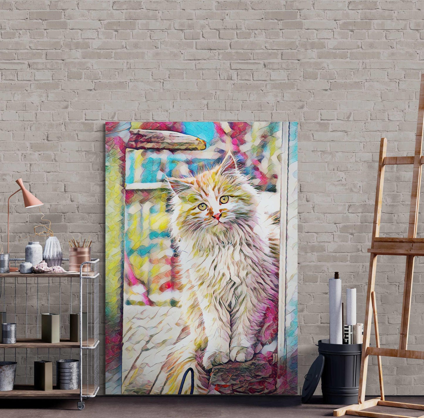 Ragdoll Cat Magic Wall Art - ARTAX GALLERY